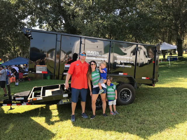 Maven Construction Group Joins The 9th Annual Fun 4 Gator Kids Touch-A-Truck Event